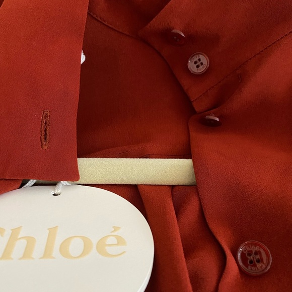 Chloe silk shirt dress - Picture 4 of 11